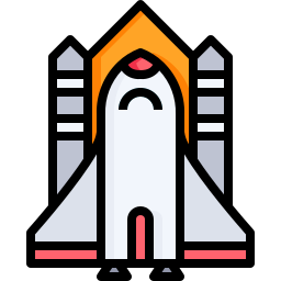 Rocket ship icon