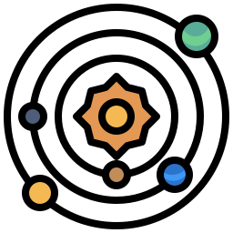 Solar system icon