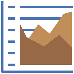 flächendiagramm icon