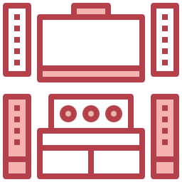 Home cinema icon