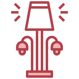 Table lamp icon