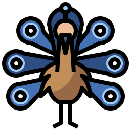 Peacock icon