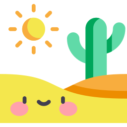 deserto Ícone