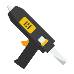 Glue gun icon