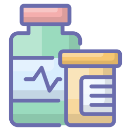 Medicine jar icon