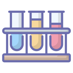 Test tubes icon