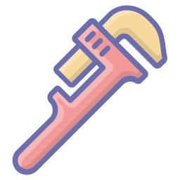 Pipe wrench icon