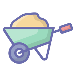 Wheelbarrow icon