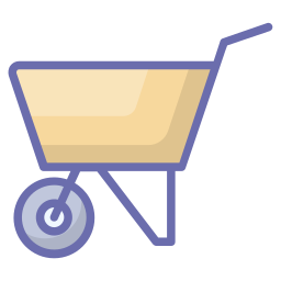 Wheelbarrow icon