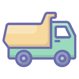 Dump truck icon