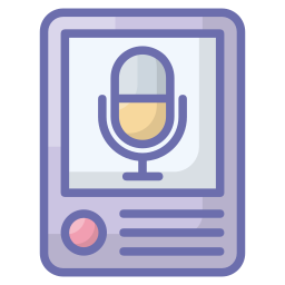 Voice recorder icon