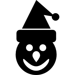 Snowman head icon