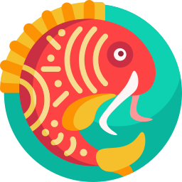 Carp fish icon