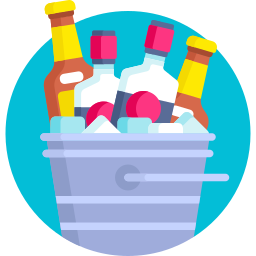 Ice bucket icon