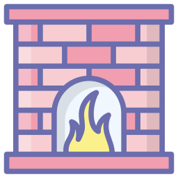 Fireplace icon