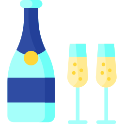 champagne Icône