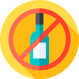 No alcohol icon