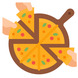 pizza ikona