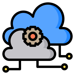 Cloud computing icon