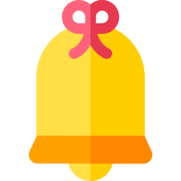 Christmas bell icon