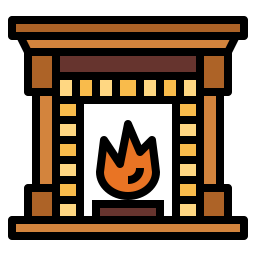 Fireplace icon