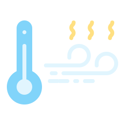 clima quente Ícone