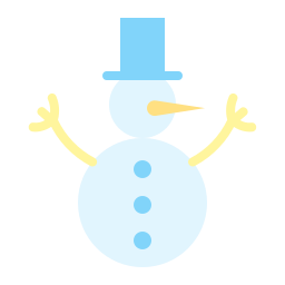 boneco de neve Ícone