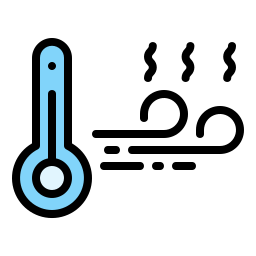 clima quente Ícone