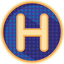 Letter h icon