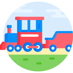 Train ride icon