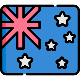 australische flagge icon