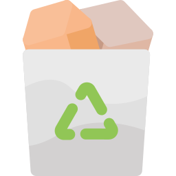 Recycling container icon