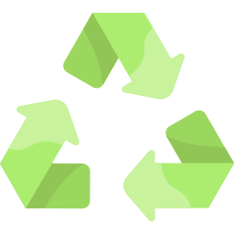 Recycling symbol icon