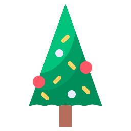 Christmas tree icon