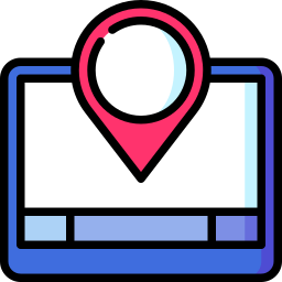 geographisches positionierungs system icon