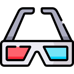 3d glasses icon