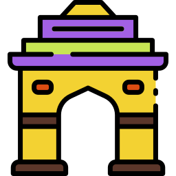 Gate of india icon