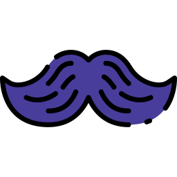 bigode Ícone