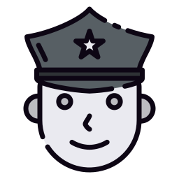 Police officer icon