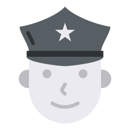 officier de police Icône