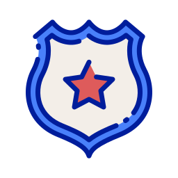 Police badge icon