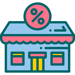 Shopping store icon