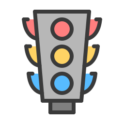 Traffic signal icon