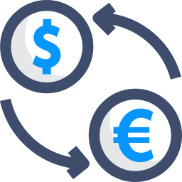 Money exchange icon