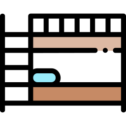 Łóżko piętrowe ikona