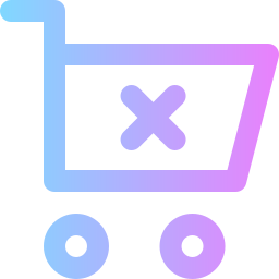 Remove from cart icon