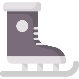 Ice skates icon