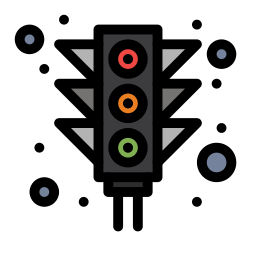 feu de circulation Icône
