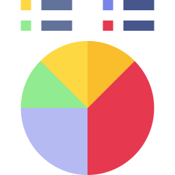 diagramme circulaire Icône