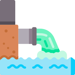 Waste water icon